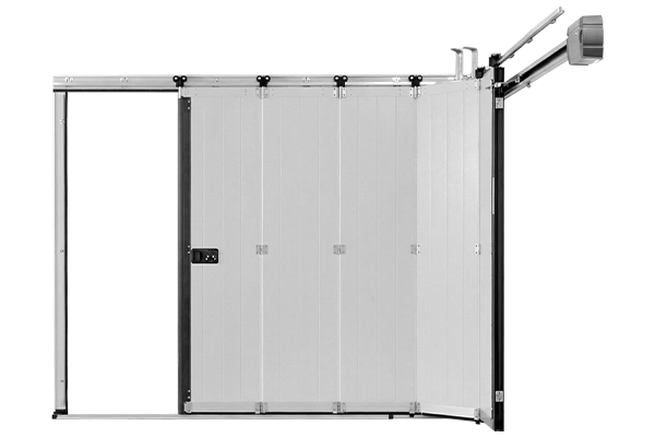 Porte de garage latérale