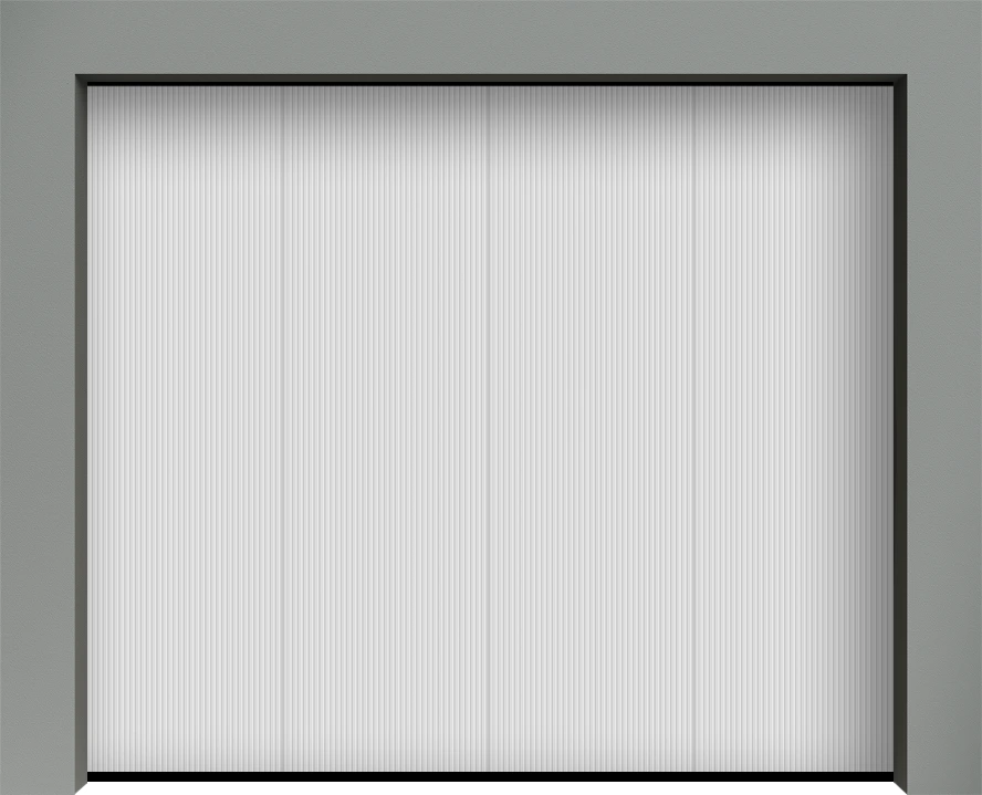 Porte latérale micro rainurée Porte de garage latérale micro rainurée